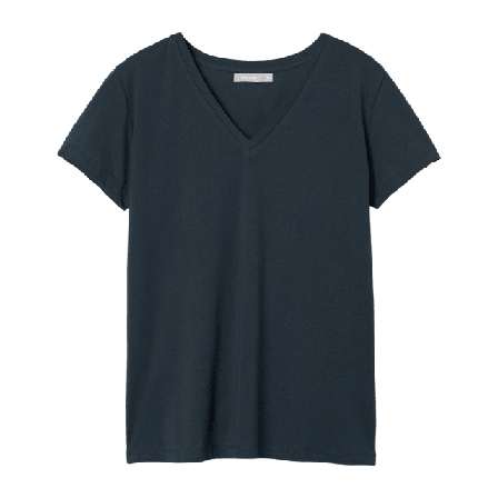 Å WOMAN V-ringad t-shirt LENA T-shirts & toppar Blå L