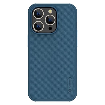 Nillkin Super Frosted Shield Pro tapauksessa iPhone 14 Pro Max takakansi sininen