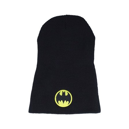 Difuzed - Zwart Beanie - Batman Slouchy Long Beanie @ Hatstore