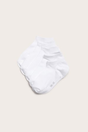 Kappahl | Ankelstrumpor 5-pack Vit 34/36 | Vit