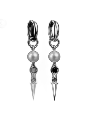 Pearl Spike Sleek Earrings - LYLA