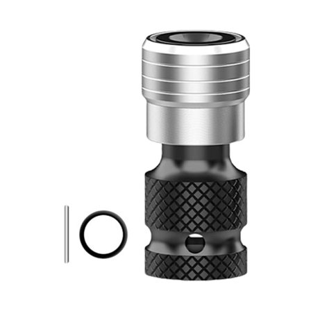 Pikalukitteinen 1/2 tuuman neliöveto - 1/4 tuuman kuusiokolopistokeadapteri