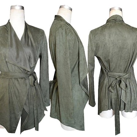 Naisten pitkähihainen neulottu mekko, korkea kaulus, yksivärinen