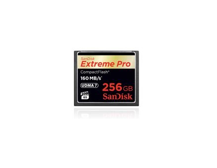 Sandisk Extreme Pro - flashminnekort - 256 GB - CompactFlash
