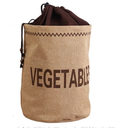 Sækkelærredsposer med snøre til opbevaring af grøntsager - Ideel til kartofler, hvidløg, løg, brød og gulerødder