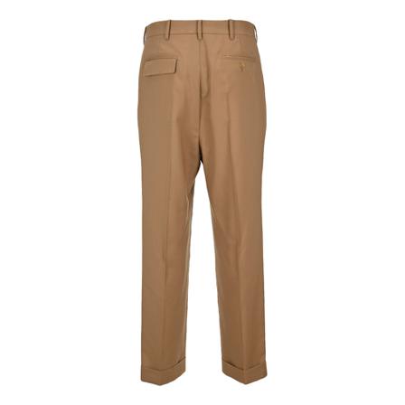 Marni, Trousers Pumu 0123M0S45455 Beżowy, Mężczyzna, Rozmiar: L