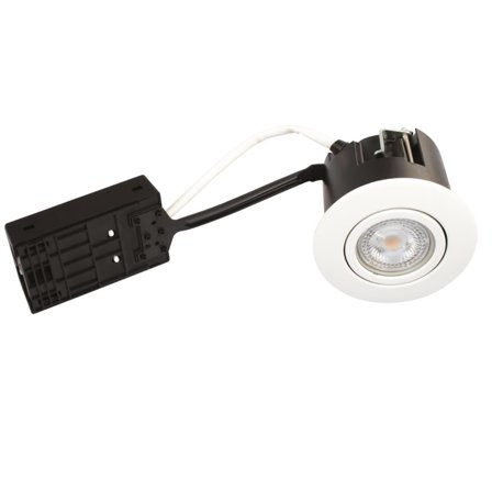 Scan Products Luna QI Downlight 4000 K, 5 W, utendørs Hvitt, Belysning