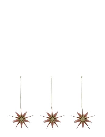 Julepynt, Hdstari, Rosa;Champagne Pink House Doctor