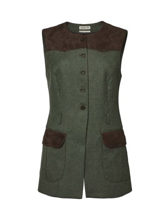 Felisa Shooting Tweed Vest Damen