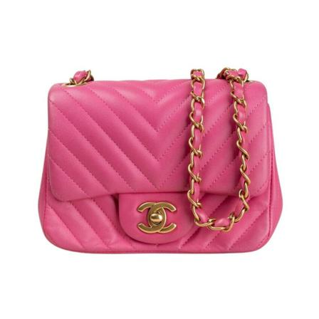 Chanel Vintage - Vintage Väskor - Rosa - Dam - Storlek: One Size, Dam, Storlek: ONE SIZE