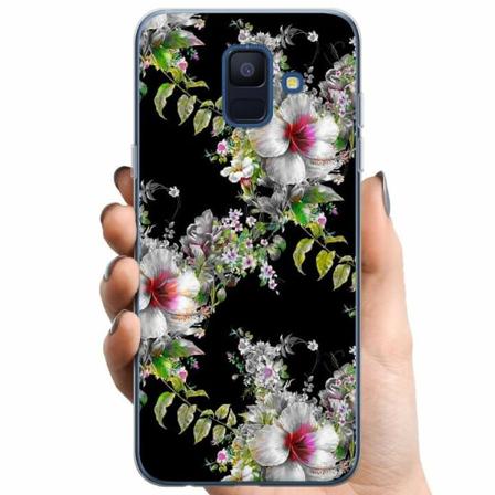 Samsung Galaxy A6 (2018) Tpu Mobilskal Flower Star