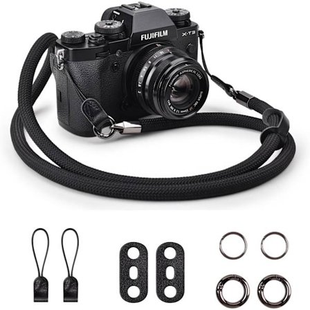 2025 Senaste Modell Kamerarem, Kamerahalsrem Axelrem för Fujifilm X100VI X100V XS20 XT5 för A6000 A6100 A6400 A6700 A7IV f