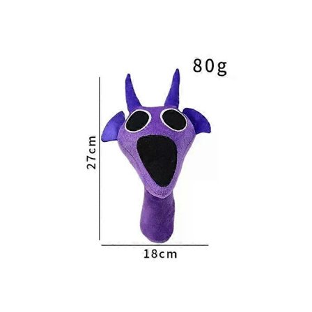 Gaibosi Skrekkspill Sprunki Plysjleker Oren Raddy Vineria Fun Bot Mr Sun Plysjdukke Incredibox Fylt Pute Julepynt