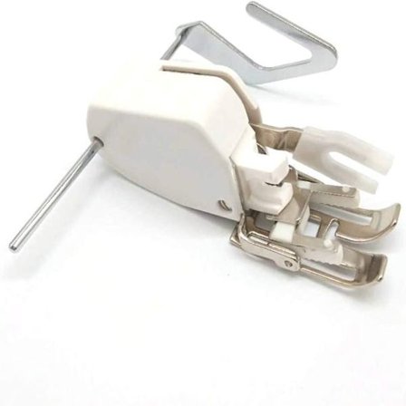 Gåfot med jämn matning med symaskinspressarfot