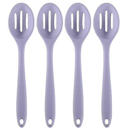 4 Stykker Silikone Hulskeer Silikone Nonstick Røreske Varmebestandig Til Bagning, Servering Og Omrøring