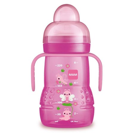 Mam Trainer Biberon Tazza Femmina 1 Pezzo 4 Mesi+