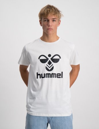 Hummel hmlTRES T-SHIRT S/S Hvid T-shirts Dreng - Kids Brand Store