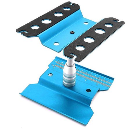 Metall RC Bil Arbetsstativ Reparationsstation 360 Grader Eller Lägre För 1/8 1/10 1/12 Skala Lastbil, 5