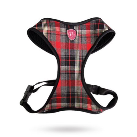 Puppy Angel - Checky Comfy Red - Sele og Kobbel - Klassiske hundeseler, step-in, jacket seler, trekkseler, vinterseler & Y-seler på Doggie.no