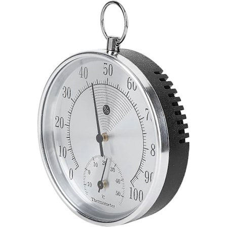 Hygrometer for drivhus, temperatur- og fuktighetsmåler, for drivhusplanting