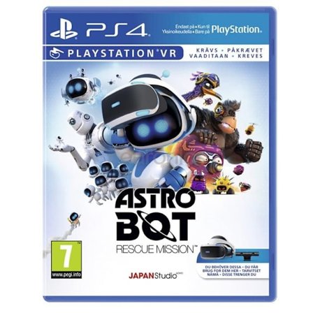 PS4-peli - Astro Bot Rescue Mission - Tuontiversio - Pelattavissa ranskaksi - 1 Pelaaja - Alustapeli
