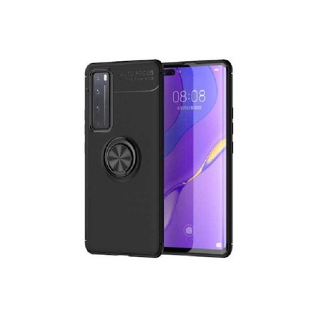 Huawei P Smart 2021 Praktisk Stöttåligt Skal med Ringhållare V3