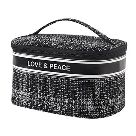 Multifunktionell vattentät bärbar kosmetisk väska med dragkedja - high quality