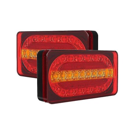 12V Bil LED Baglygte Brems.indikator Blinklys Vandtæt Baglygte Universal Til C