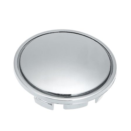 56mm Bilhjul Senterkopper Nav Dekk Felg Navkopp Deksel Universal ABS Krom Sølv 4 STK