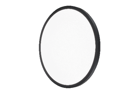 Aneta Lighting RING 36/600 Plafond Ø60 cm, 36 W, svart, Belysning