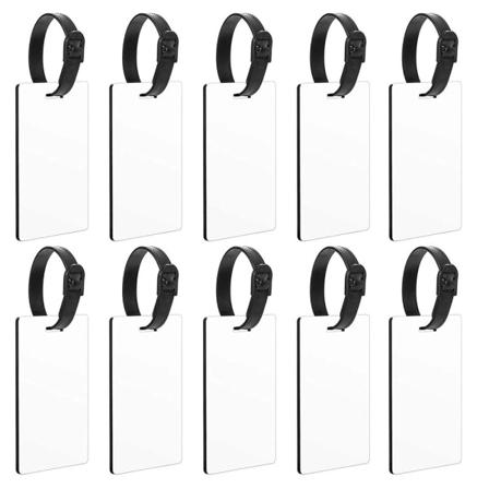 Sublimaatio Tyhjät matkatavaramerkit Matkalaukun etikettilappu A1 A1 A1