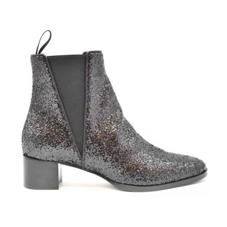 Giuseppe Zanotti, Boots Zwart, Dames, Maat:37 EU,Zilver