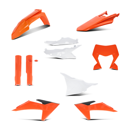 Acerbis Full Plastic Kit Enduro - KTM 350 EXC-F SIX DAYS 2024-2025