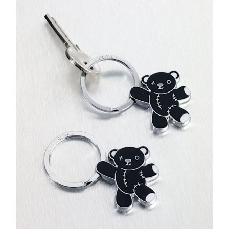 Nyckelring "Teddy" - svart