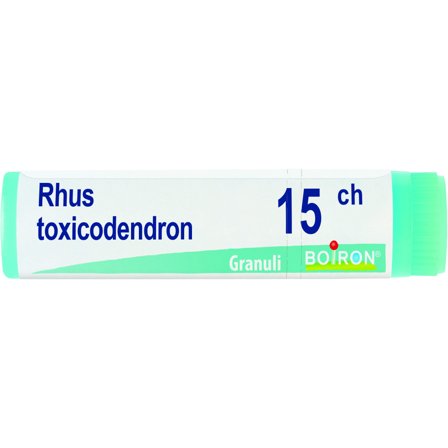 Boiron Rhus Toxicodendron Globuli 15Ch Dose 1g