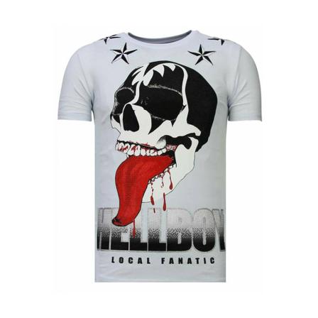 Local Fanatic - T-shirts - Vit - Herr - Storlek: 2xl, Herr, Storlek: 2XL