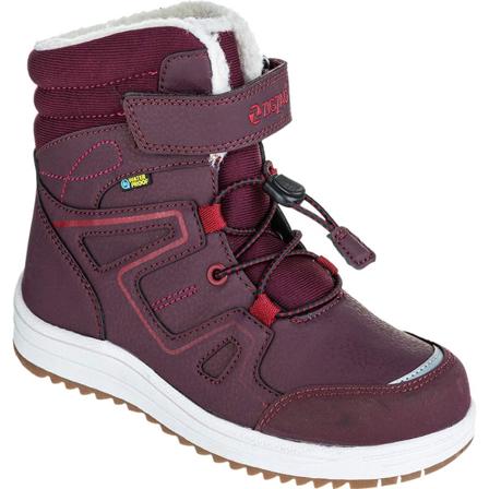 Zig Zag Rincet Kids Winterboot Waterproof Children lined boots Red 32