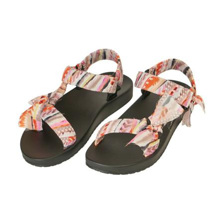 Lala Berlin Tied Sanls Asger Sunset Pink, Dame Sandaler, Størrelse: 40 EU