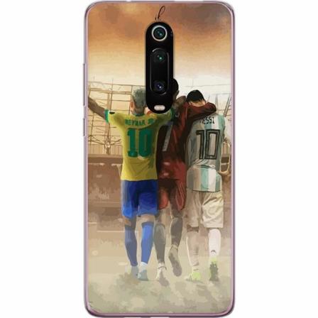 Xiaomi Mi 9t Pro Genomskinligt Skal Messi