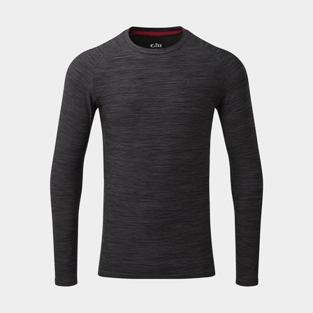 Sous-vêtement haut Gill Long Sleeve Crew Neck Ash, homme, XX-Large