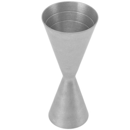 Japansk cocktail-jigger i rustfrit stål, dobbelt målebæger til hjemmebaren