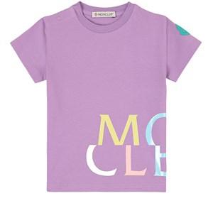 Kids - Moncler Purple Logo T-Shirt 18-24 Months - Tops - 18-24 months - Purple - Mädchen