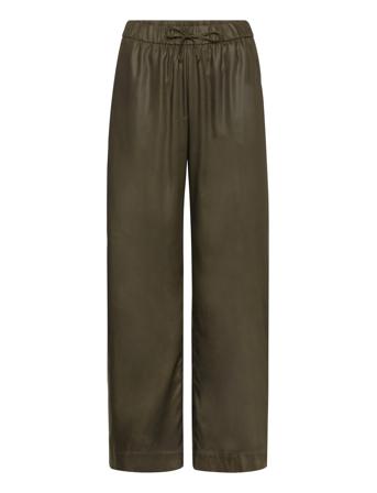 Vacant Pants Bottoms Trousers Wide Leg Khaki Green A Part Of The Art