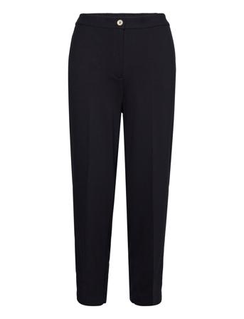 Trousers Capri Trousers Marineblå Persona By Marina Rinaldi*Betinget Tilbud