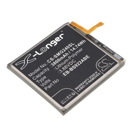 Batteri for SmartPhone, Mobil for Samsung Galaxy S24, SM-S921Q, SM-S921J og andre.