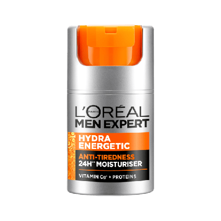 L'Oréal Paris Men Expert Hydra Energetic Moisturising Lotion 24H Anti-Tiredness Ansikte Herr 50 ML
