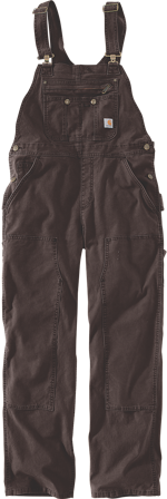 Carhartt Workwear Carhartt W's Crawford Bib Overall Dark Brown