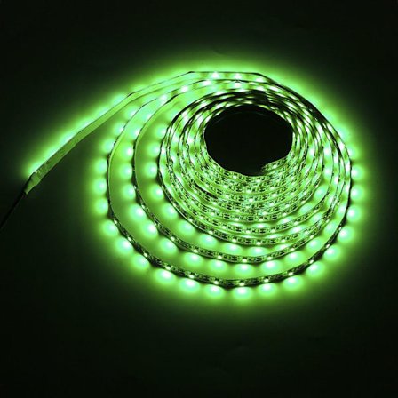Ledslinga för USB Grön LED 3 meter TV