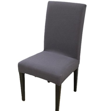 (Grå) Stolstoltrekk Stolstoltrekk Dekor Stretch-Cover Spande