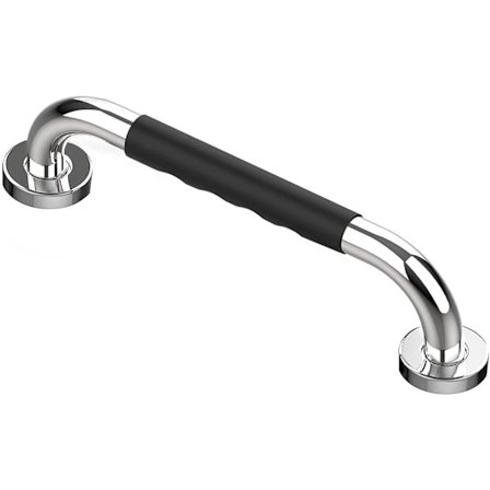 Toalettgrep 30cm Krom Rustfritt Stål Badgrep, S